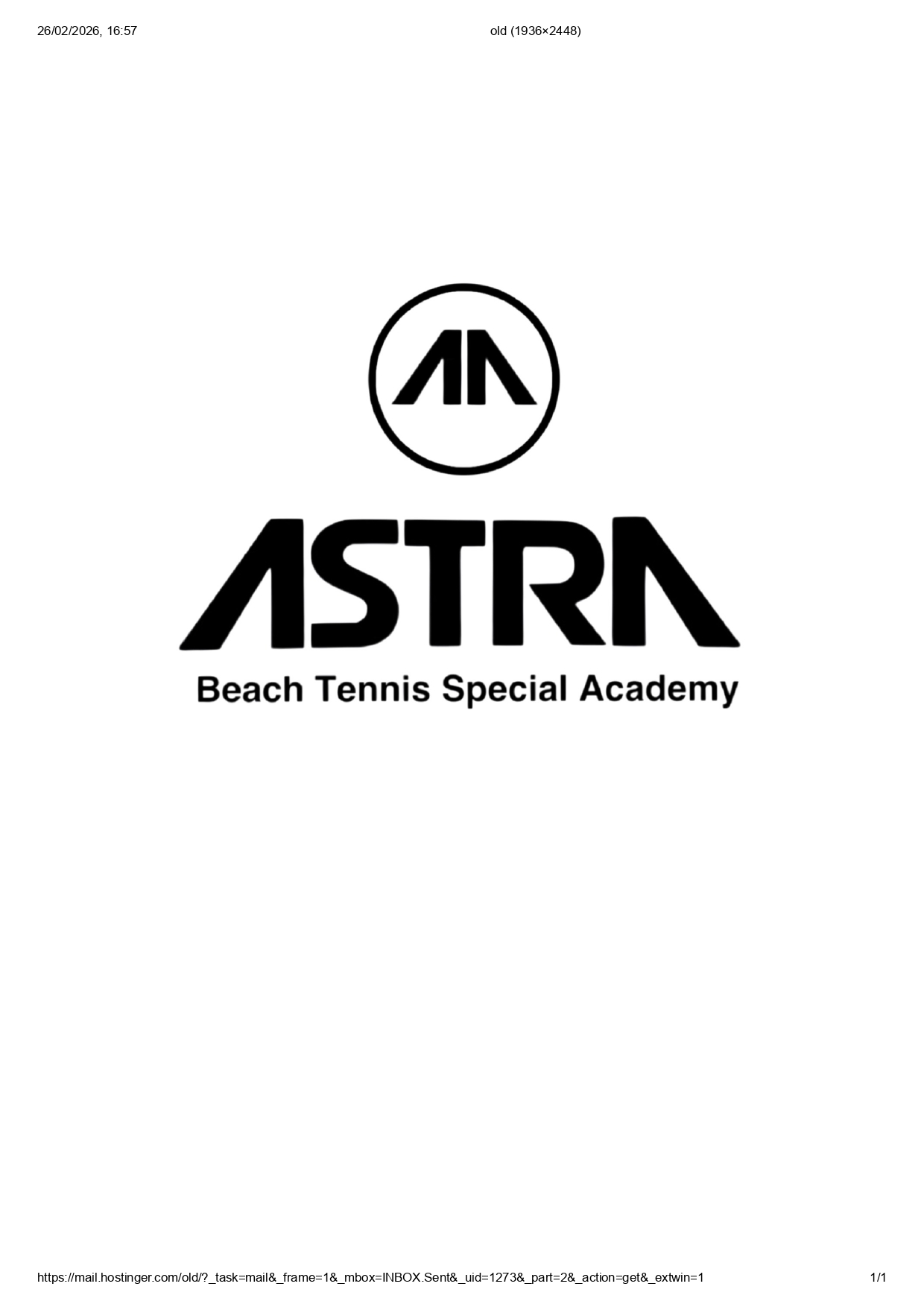 Logotipo ASTRA Beach Tennis