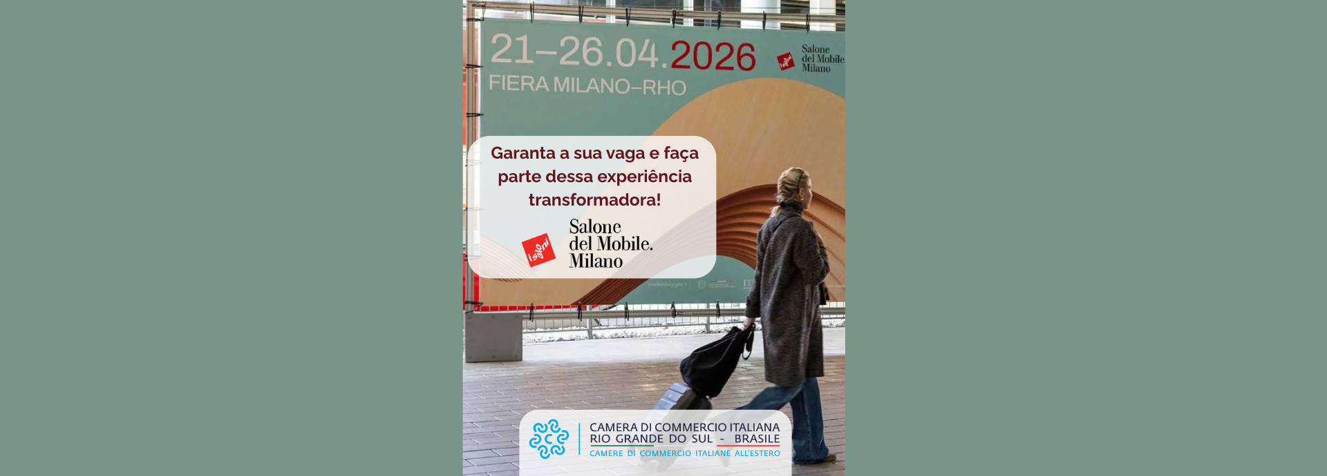 Missão Empresarial ao Salone del Mobile 2026 em Milão