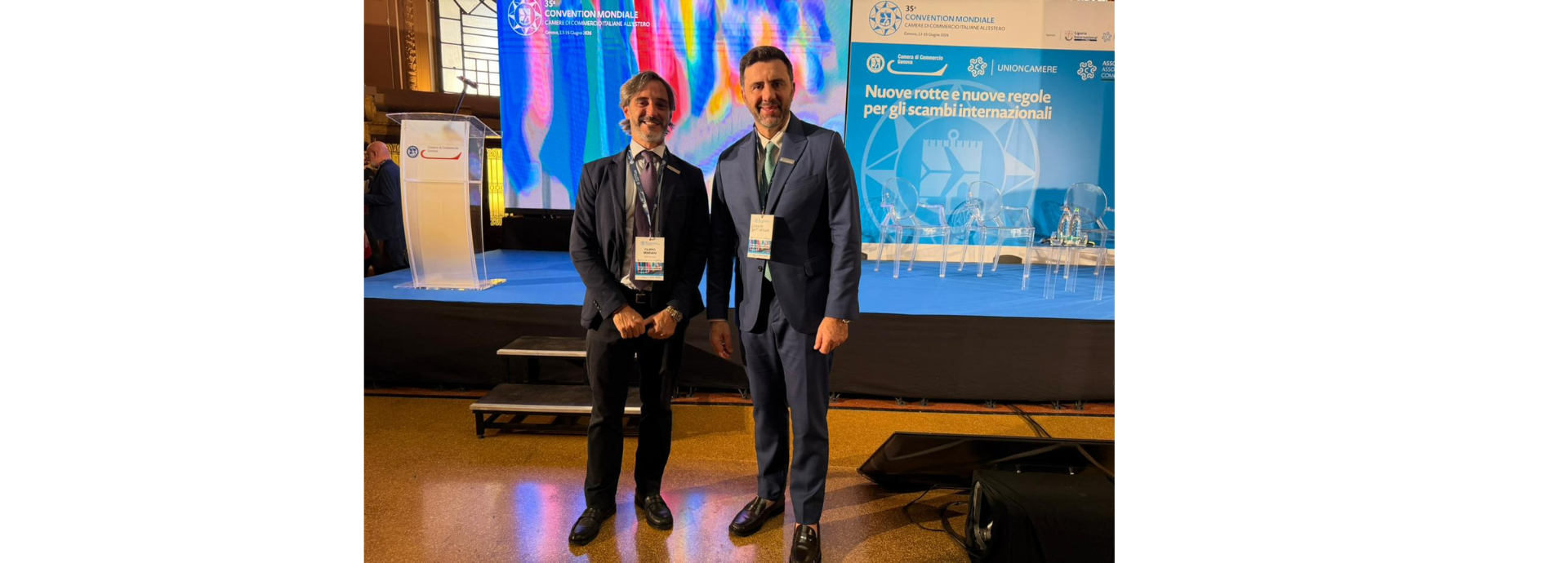 Câmara de Comércio Italiana do Rio Grande do Sul participa da 35ª Convenção Mundial das Câmaras em Gênova, na Itália